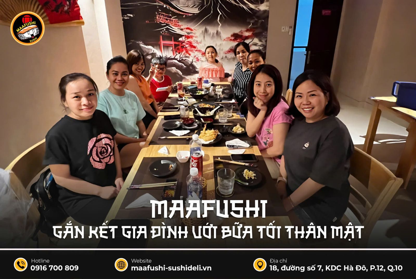 Maafushi Sushi | Sushi Ngon Quận 10 | Buffet Sushi Quận 10